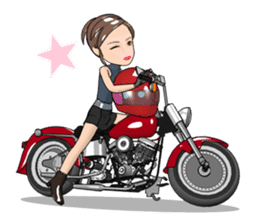 American type Motorcycle lover sticker #2758467