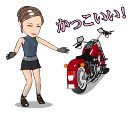 American type Motorcycle lover sticker #2758470