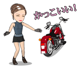 American type Motorcycle lover sticker #2758470