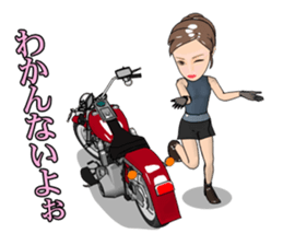 American type Motorcycle lover sticker #2758471