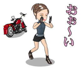 American type Motorcycle lover sticker #2758472