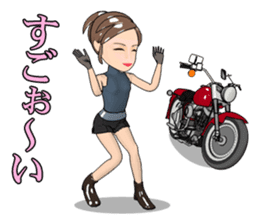 American type Motorcycle lover sticker #2758473