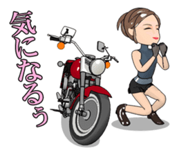American type Motorcycle lover sticker #2758474