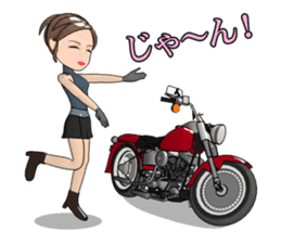 American type Motorcycle lover sticker #2758475