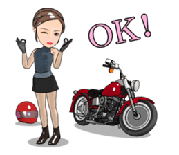 American type Motorcycle lover sticker #2758478