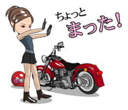 American type Motorcycle lover sticker #2758479