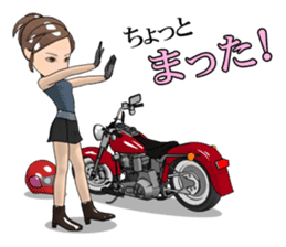 American type Motorcycle lover sticker #2758479