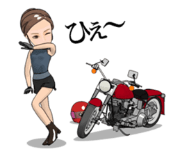 American type Motorcycle lover sticker #2758480