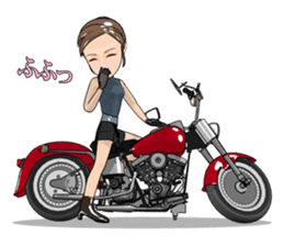 American type Motorcycle lover sticker #2758483