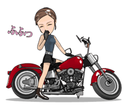 American type Motorcycle lover sticker #2758483