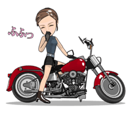 American type Motorcycle lover sticker #2758483