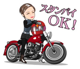 American type Motorcycle lover sticker #2758484