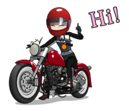 American type Motorcycle lover sticker #2758486