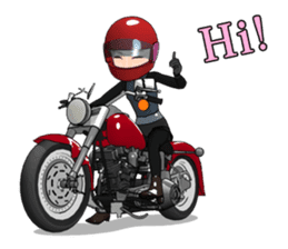 American type Motorcycle lover sticker #2758486