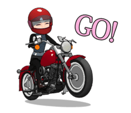 American type Motorcycle lover sticker #2758488