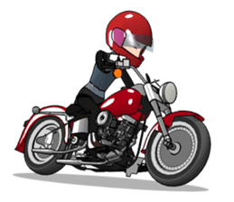 American type Motorcycle lover sticker #2758489