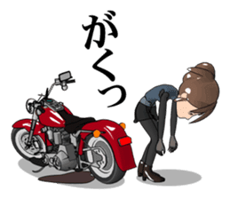 American type Motorcycle lover sticker #2758493