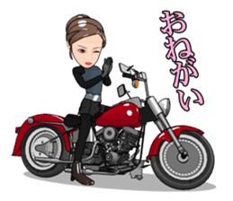 American type Motorcycle lover sticker #2758496