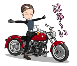 American type Motorcycle lover sticker #2758497