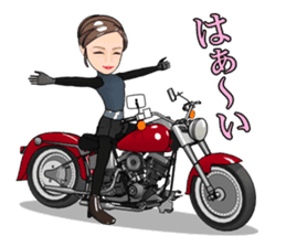 American type Motorcycle lover sticker #2758497