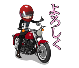 American type Motorcycle lover sticker #2758498