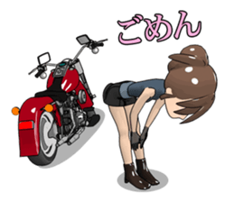 American type Motorcycle lover sticker #2758499