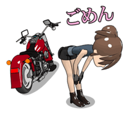 American type Motorcycle lover sticker #2758499
