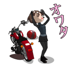 American type Motorcycle lover sticker #2758500