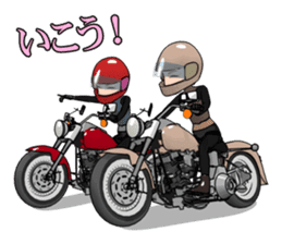 American type Motorcycle lover sticker #2758503