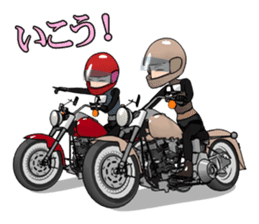 American type Motorcycle lover sticker #2758503