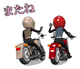 American type Motorcycle lover sticker #2758504