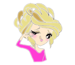 Feelings of "Gyaru-ko" sticker #2758587