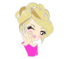 Feelings of "Gyaru-ko" sticker #2758599