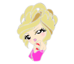 Feelings of "Gyaru-ko" sticker #2758607