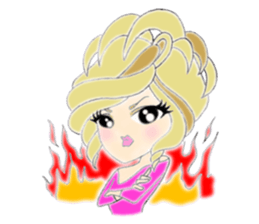 Feelings of "Gyaru-ko" sticker #2758609