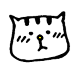 cat!!!! sticker #2758837