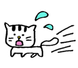 cat!!!! sticker #2758849