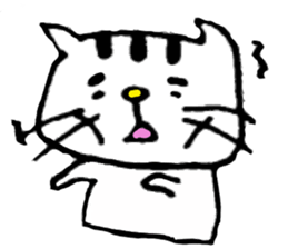 cat!!!! sticker #2758855