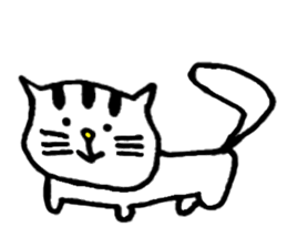 cat!!!! sticker #2758860