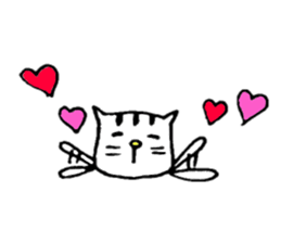 cat!!!! sticker #2758862