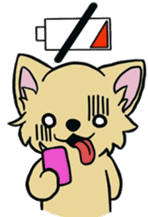 Hime the Chihuahua sticker #2759518