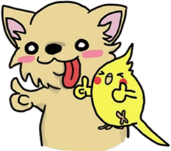 Hime the Chihuahua sticker #2759527