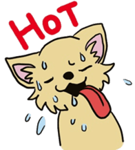 Hime the Chihuahua sticker #2759535