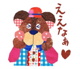 Kansai resident! Bear weather. sticker #2759608