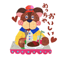 Kansai resident! Bear weather. sticker #2759624