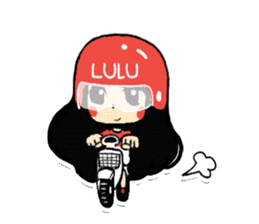 LULU chan set 1 sticker #2760261