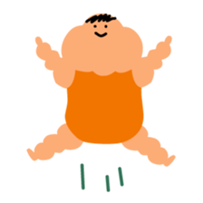 Chubby Pumpkin Baby sticker #2760597