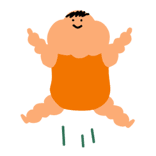Chubby Pumpkin Baby sticker #2760597