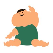 Chubby Pumpkin Baby sticker #2760598
