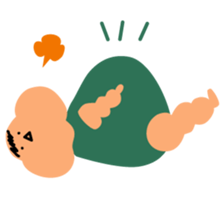 Chubby Pumpkin Baby sticker #2760599